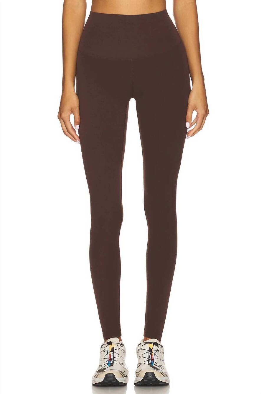 NEW YEAR OF OURS studio everyday legging in dark oak